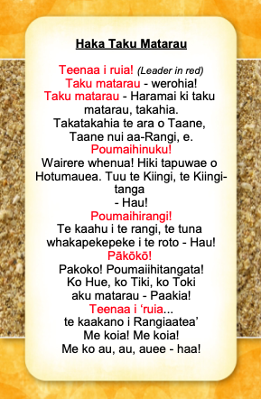 Haka Taku Matarau